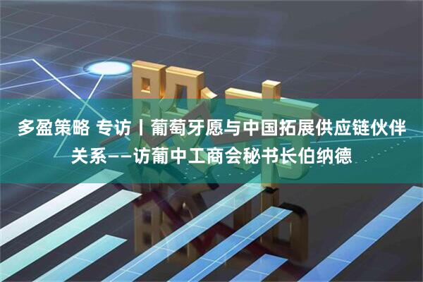 多盈策略 专访丨葡萄牙愿与中国拓展供应链伙伴关系——访葡中工商会秘书长伯纳德